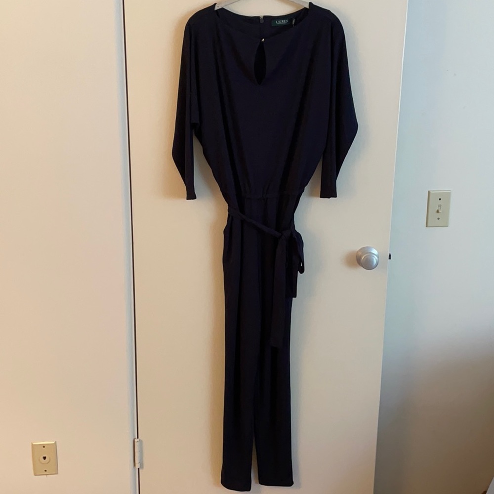 Lauren Ralph Lauren NWT navy jumpsuit